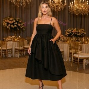 Kate Spade Tiered Midi Tank Dress